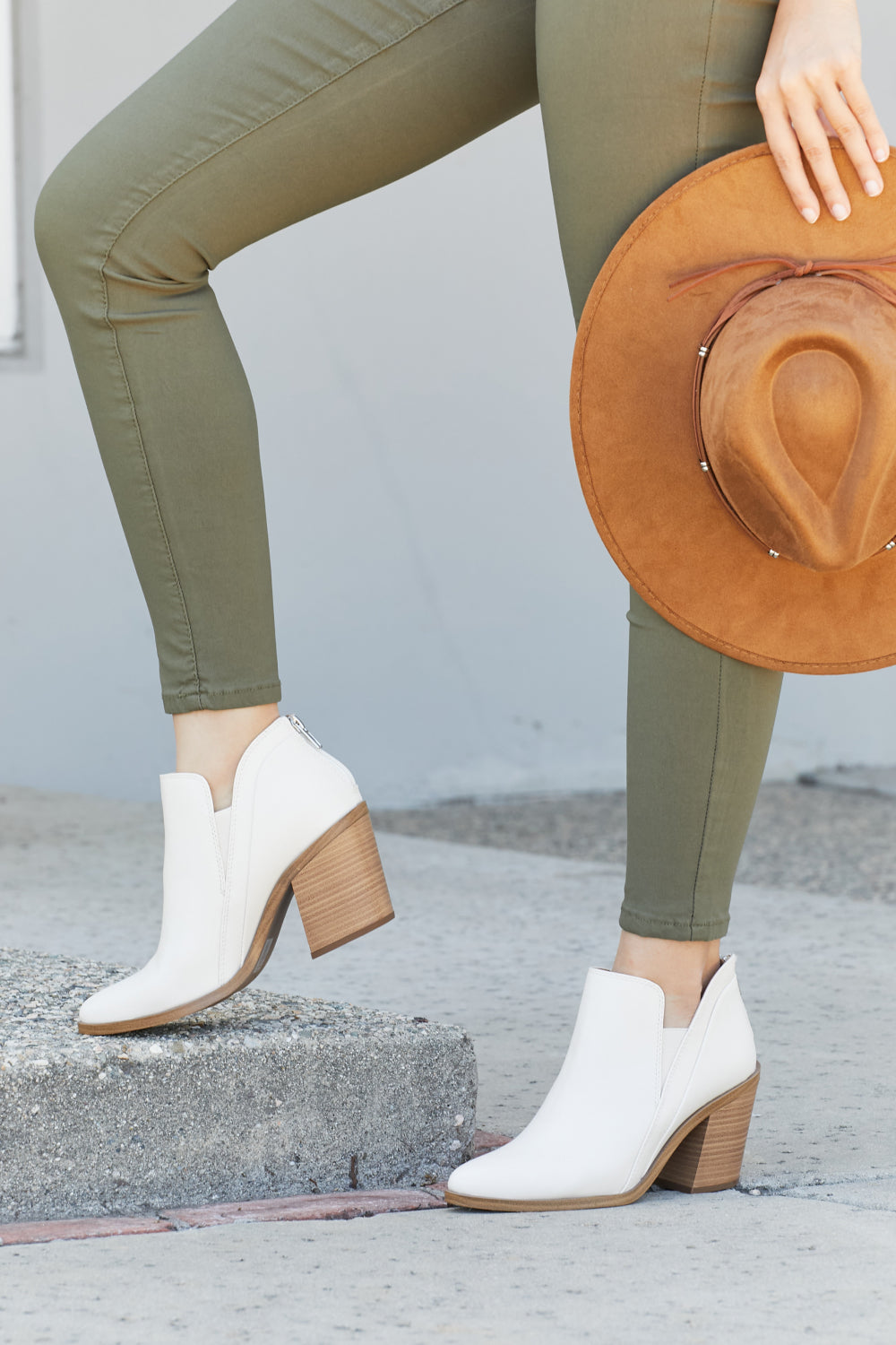 Fortune Dynamic Courtyard Vibes Block Heel Bootie