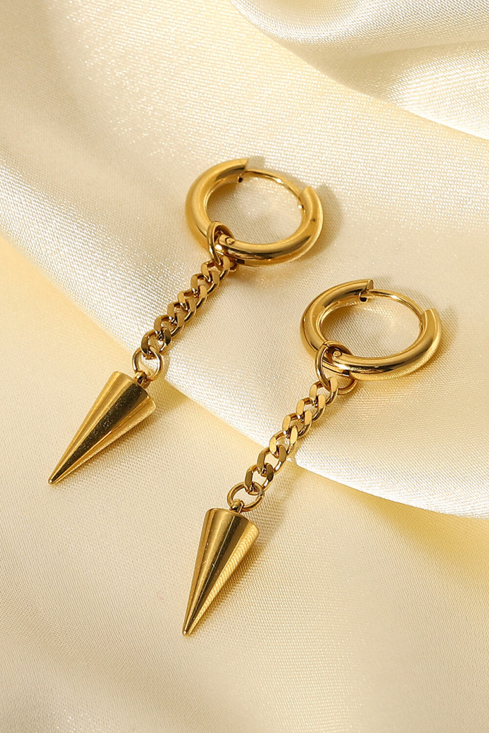 Cone Drop Earrings