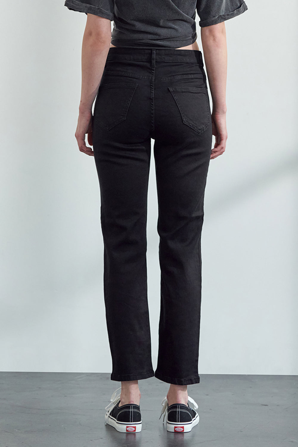 Muselooks Full Size High-Rise Straight Leg Jeans