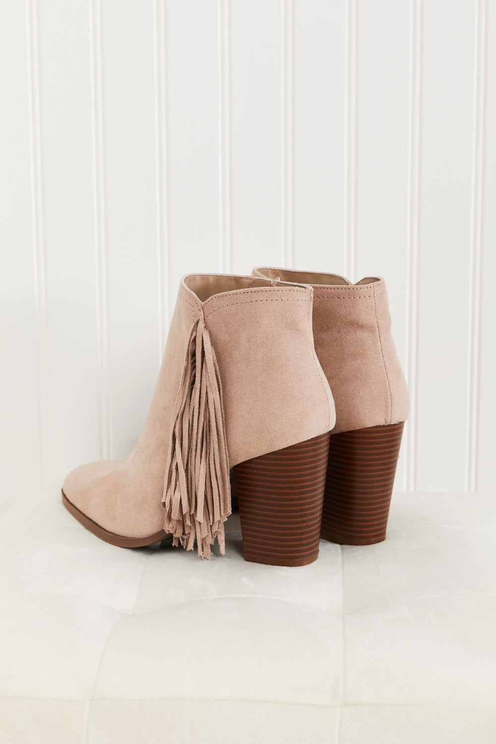 East Lion Corp It's Always Been You Tassel Detail Booties