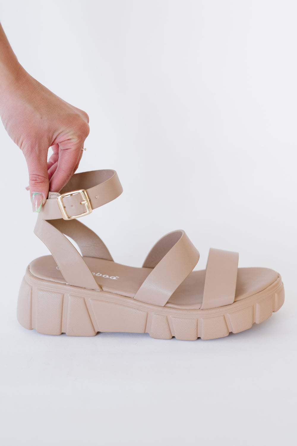 WeeBoo Best Foot Forward Platform Sandals