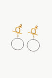 Toggle Clasp Drop Earrings