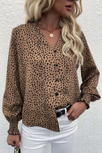 Load image into Gallery viewer, Leopard Print Button Down Shirt
