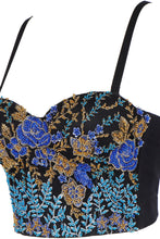 Load image into Gallery viewer, Beaded Floral Bustier
