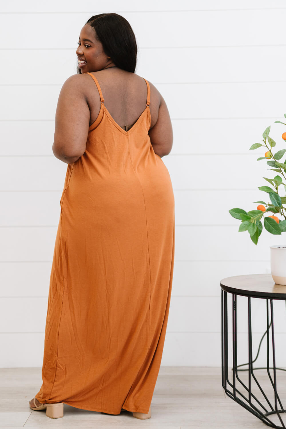 Zenana Beach Vibes Full Size Cami Maxi Dress