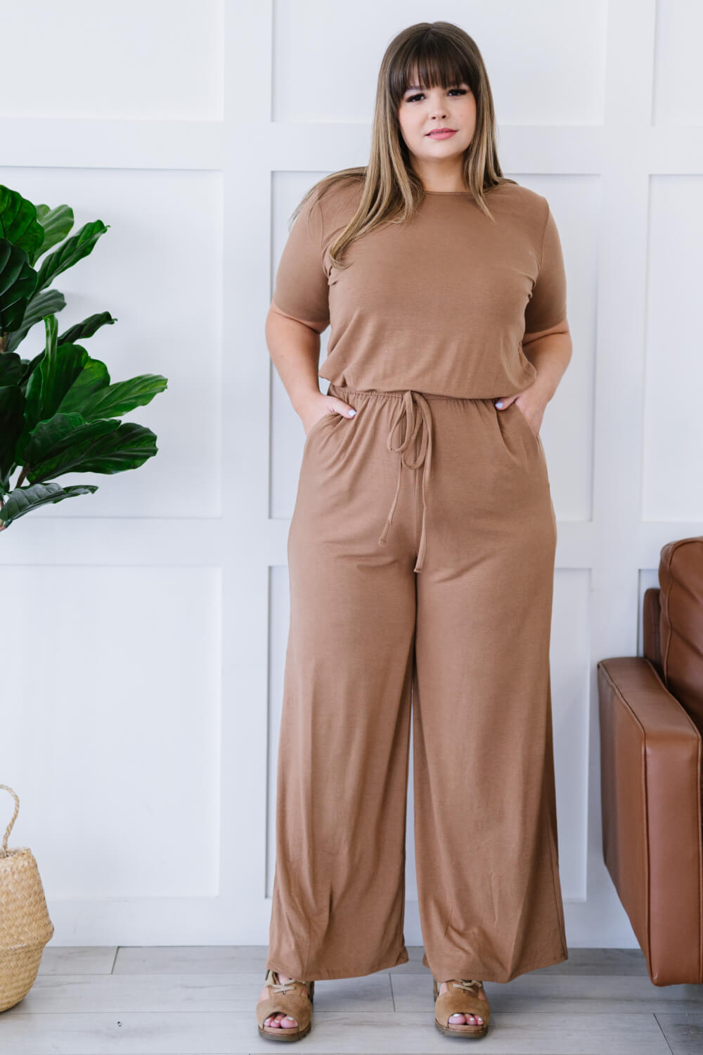 Zenana Good News Full Size Run Jumpsuit