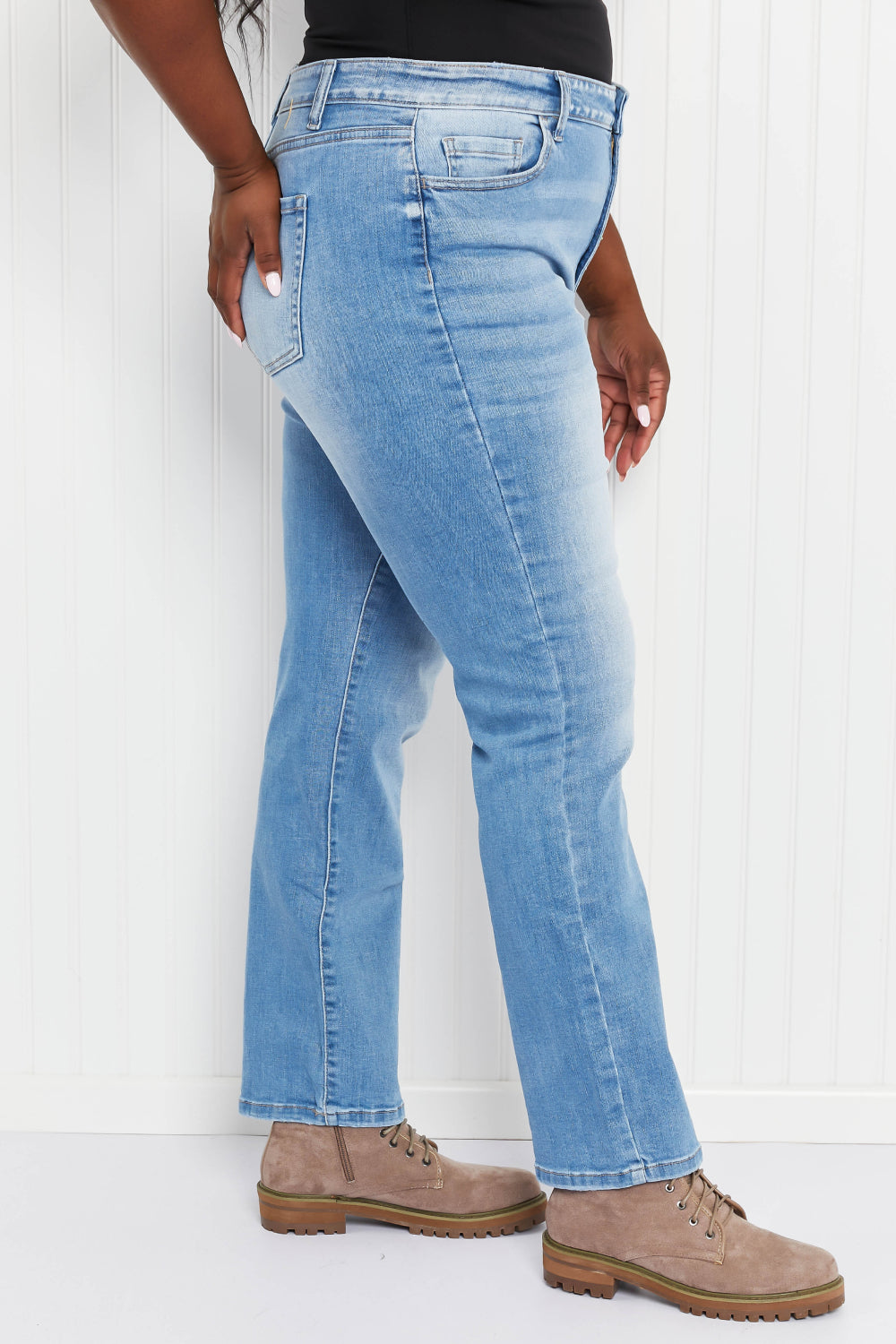 Zenana Ada Full Size Straight Leg Jeans