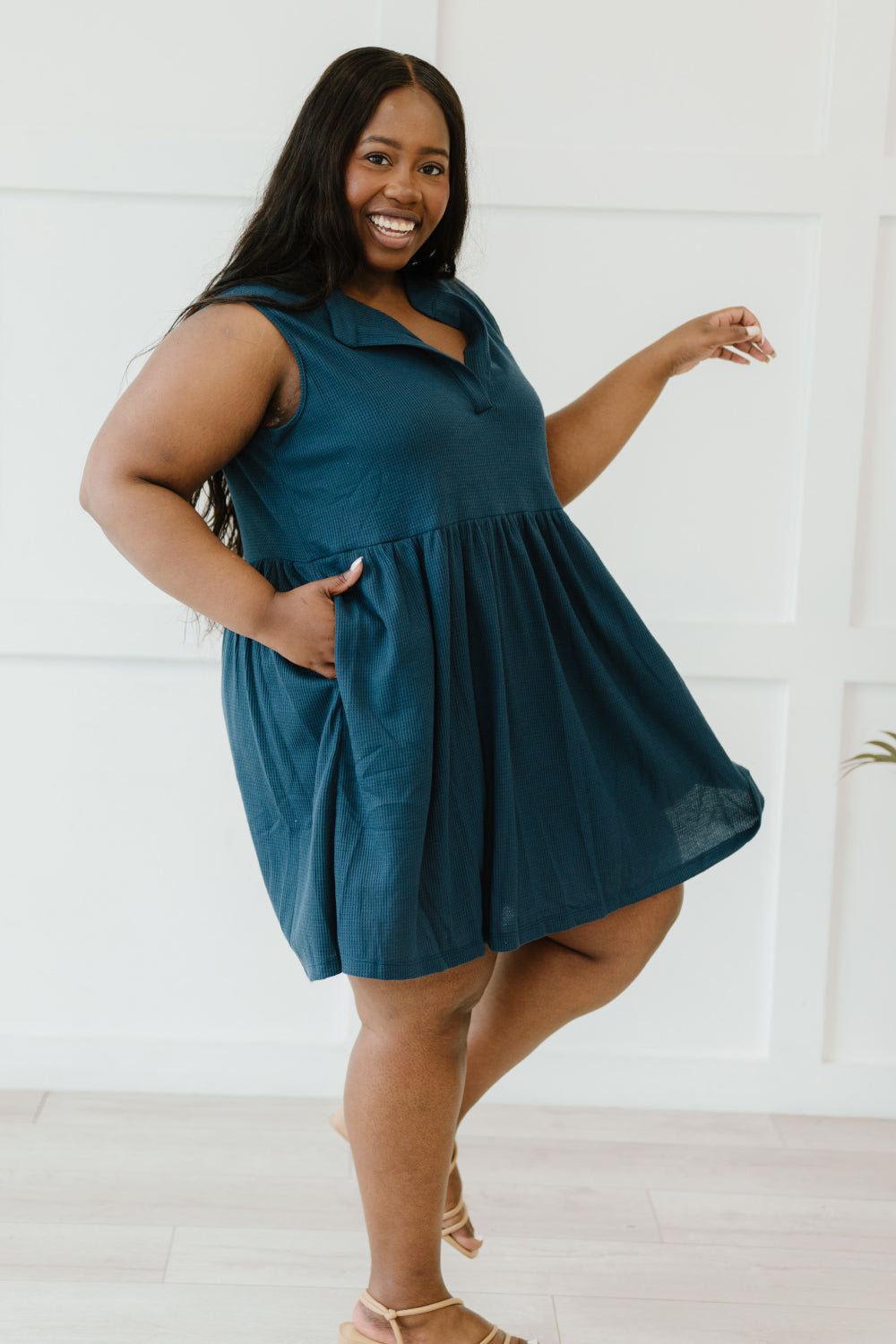 Sew In Love Weekday Wonder Full Size Run Babydoll Dress