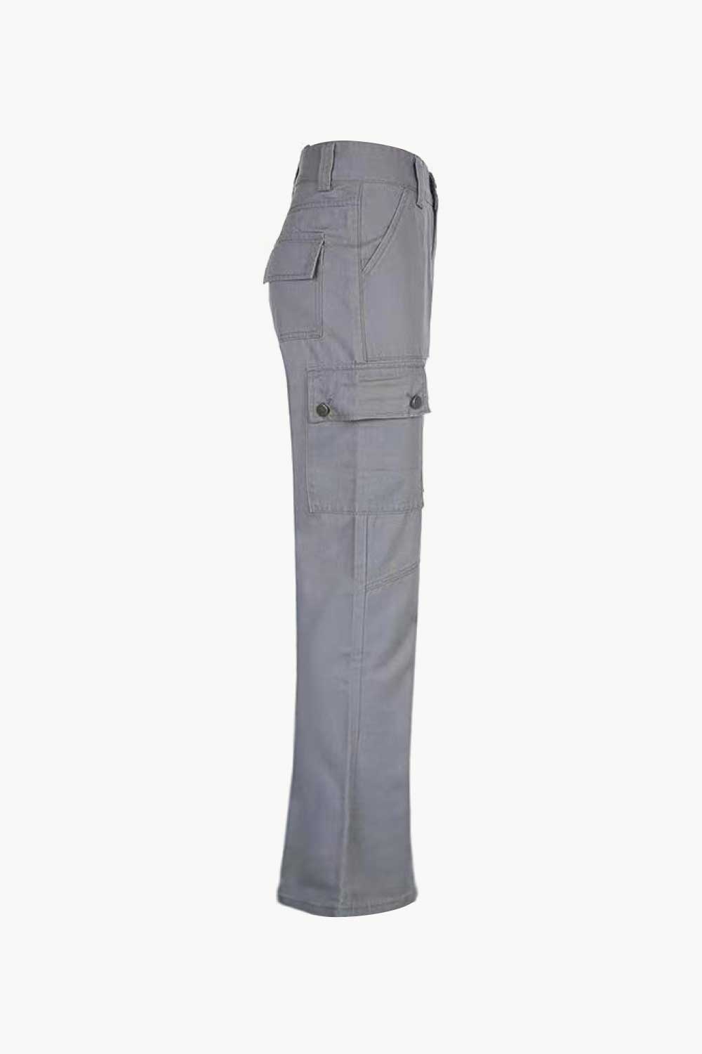 Full Length Flare Cargo Pants