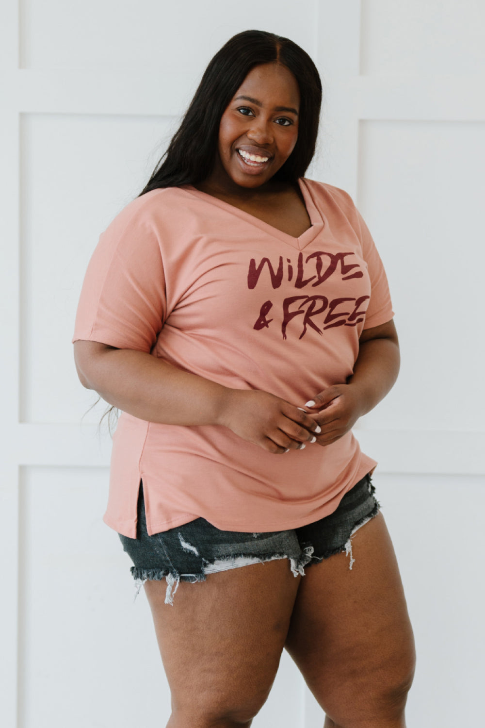 Sew In Love Wilde & Free Full Size Run Graphic Tee