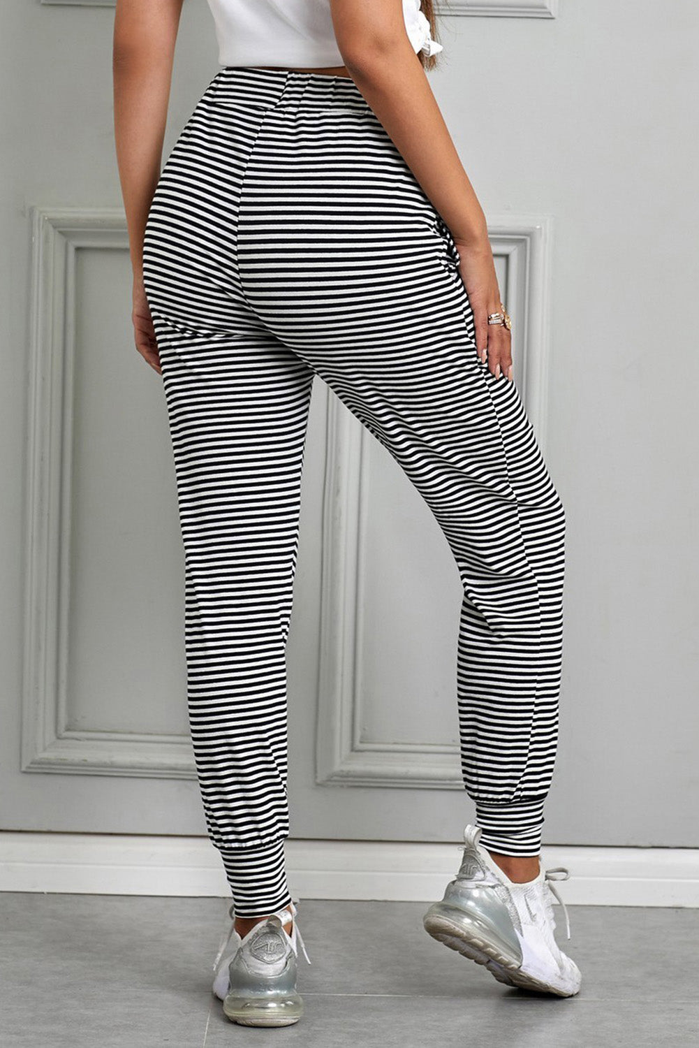 Striped Casual Joggers