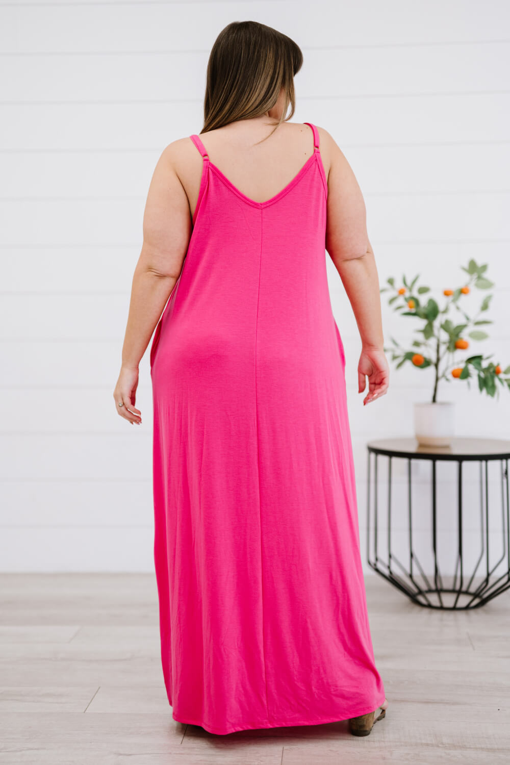 Zenana Beach Vibes Full Size Cami Maxi Dress