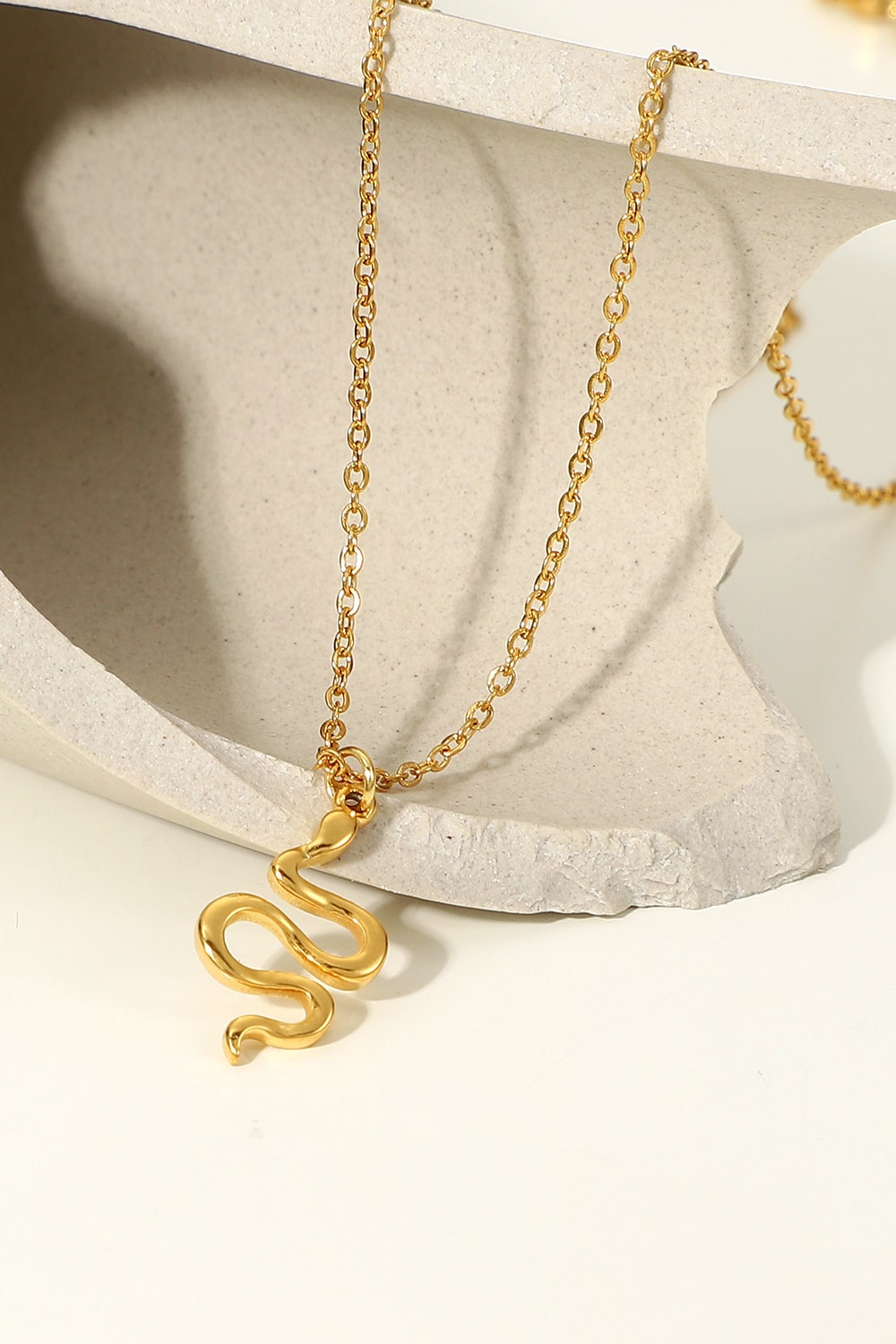 Sweet Temptations Snake Pendant Necklace