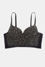 All-Over Rhinestone Bustier