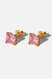 Cubic Zirconia Stud Earrings