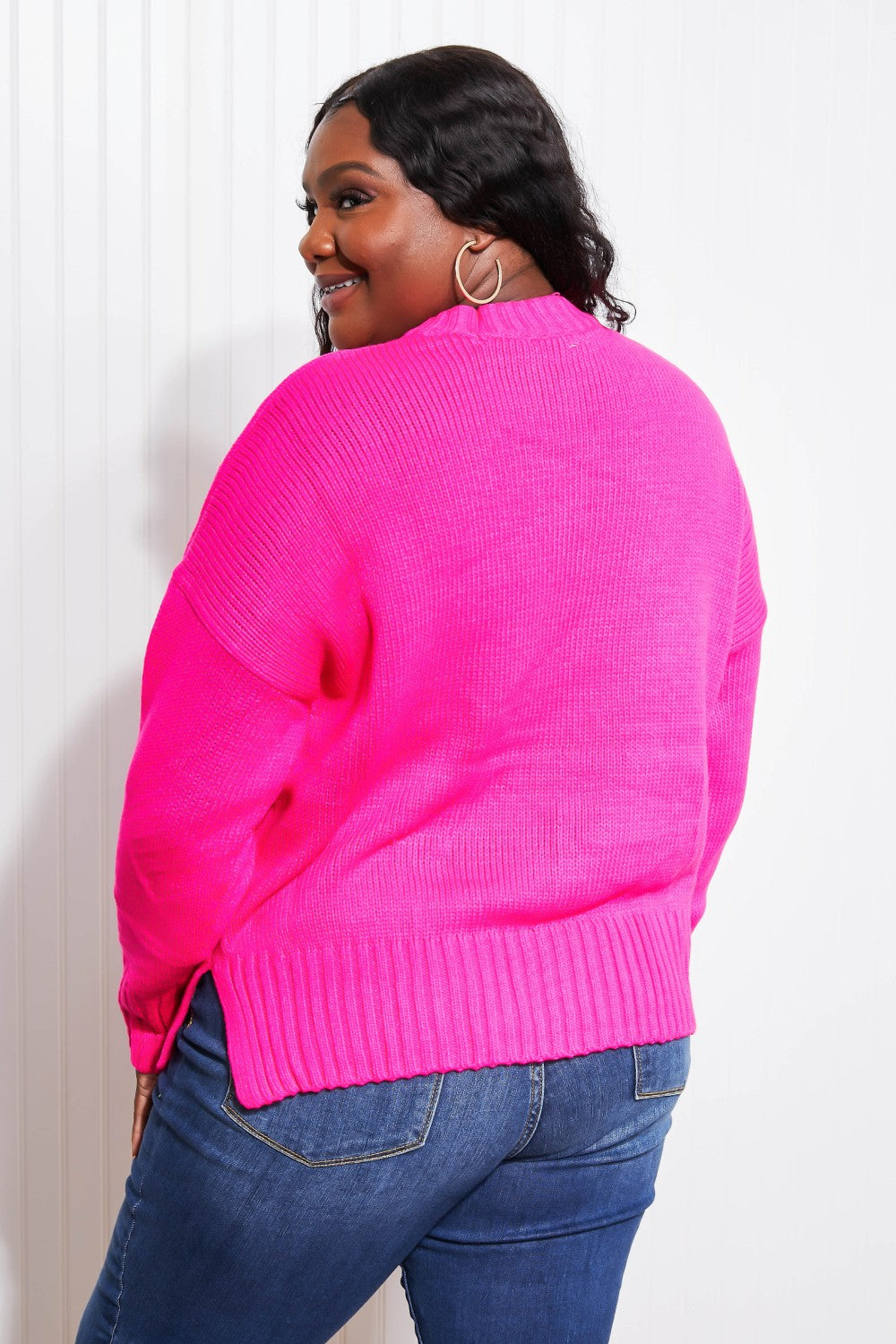 Sew In Love Girls' Day Full Size Center Seam Sweater