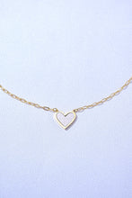 Load image into Gallery viewer, NEVER FORGET Heart Pendant Necklace
