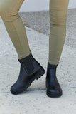 Fortune Dynamic Set the Trends Faux Leather Ankle Booties