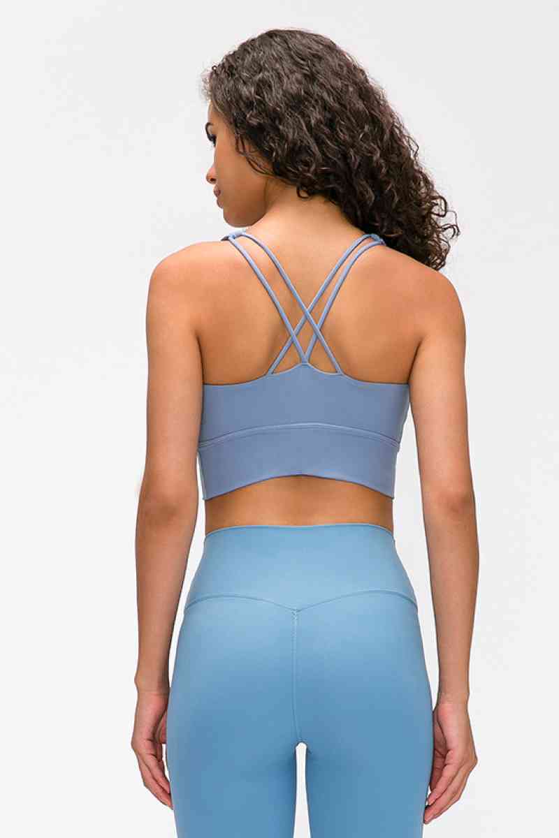 Double Back Crisscross Sports Bra