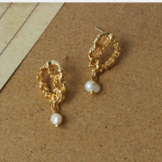 Amazing Day Pearl Drop Earrings