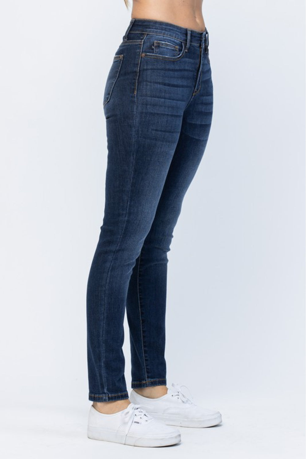 Judy Blue Full Size  Ankle-Length Pocketed Jeans