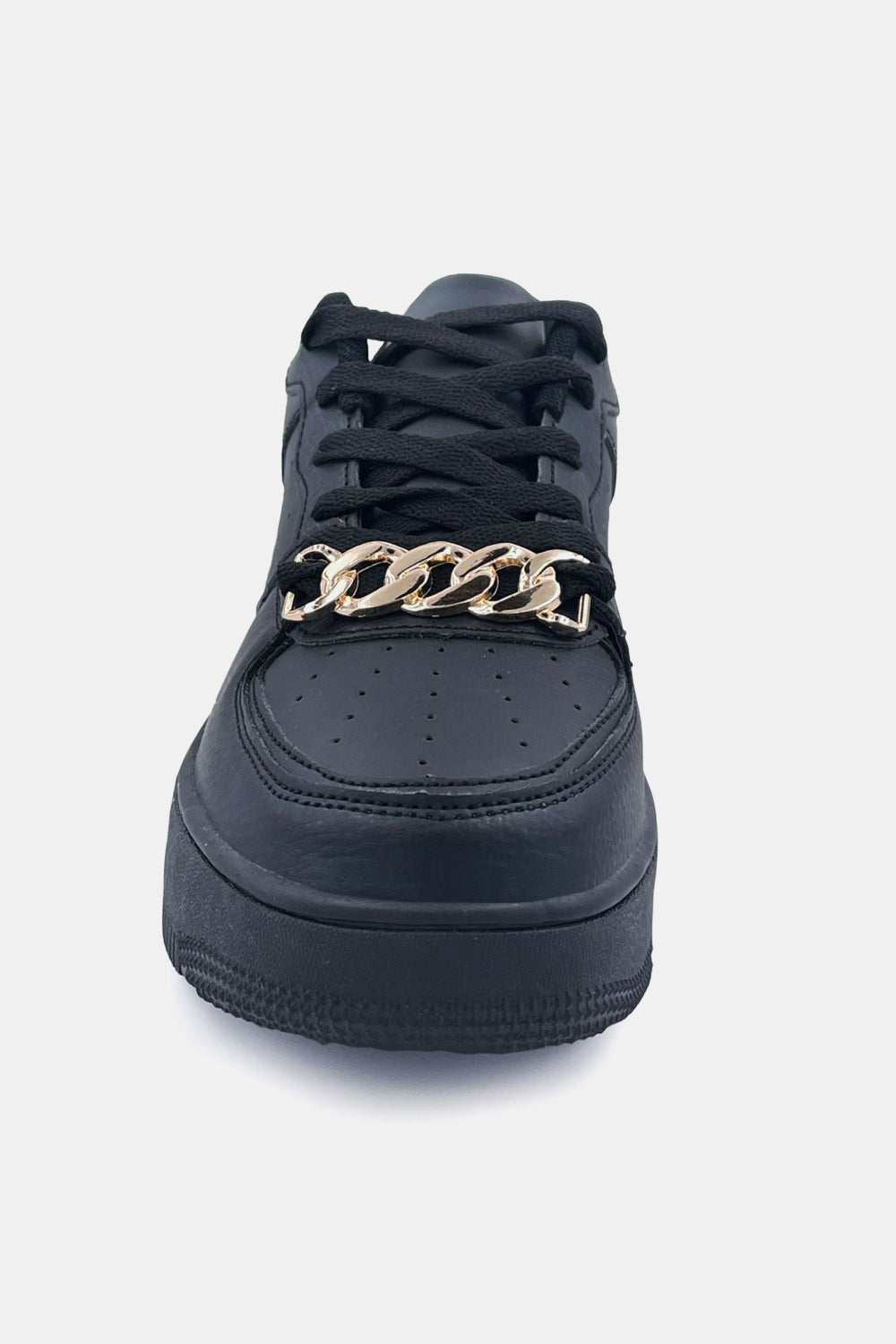 Berness Making It Chain Detail Sneakers in Black