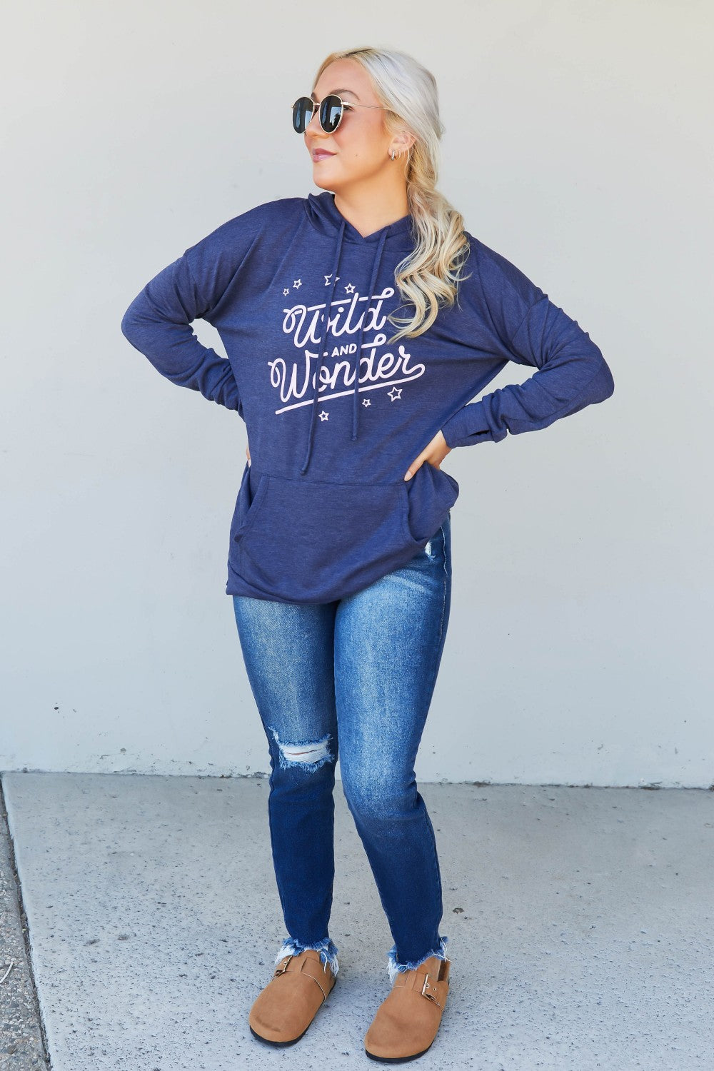 Sew In Love Wild and Wonder Full Size Graphic Hoodie