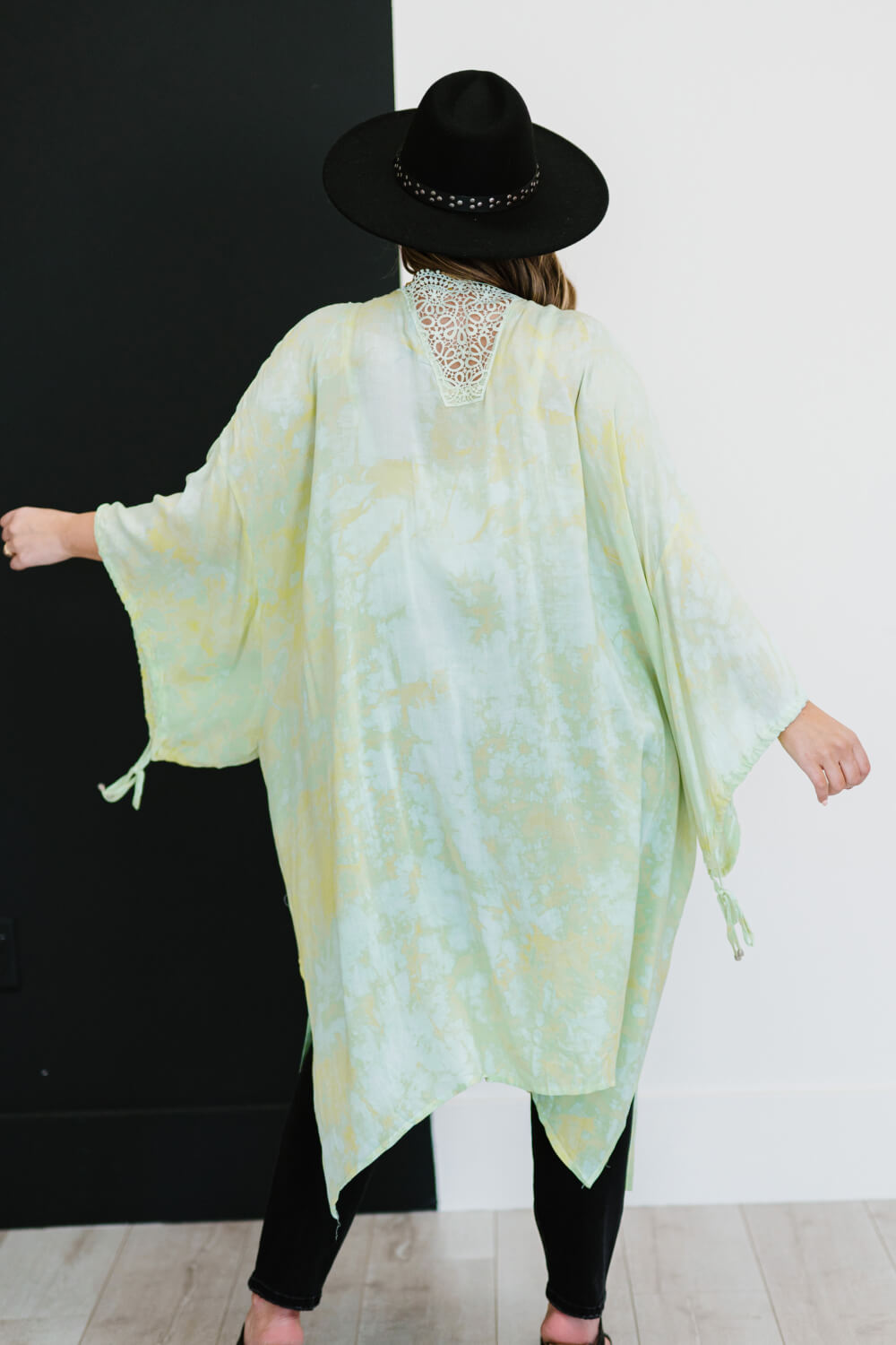 Davi & Dani Time for Tie-Dye Full Size Longline Kimono