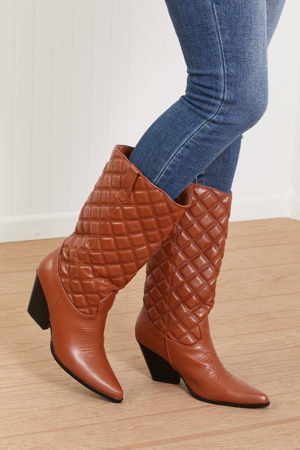 Cape Robbin Live It Up Quilted Boots