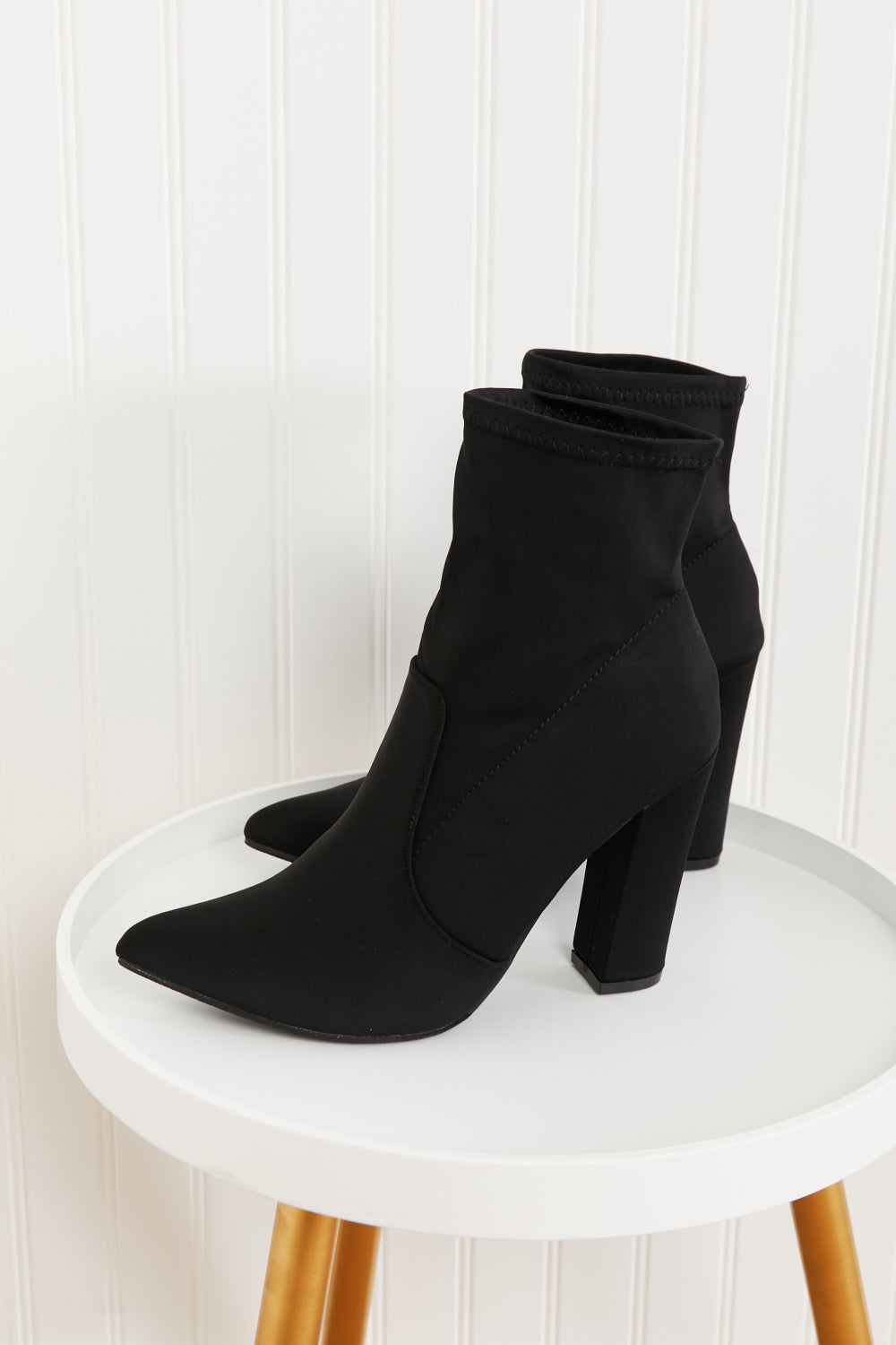 WeeBoo West End Pointed Toe Heeled Booties