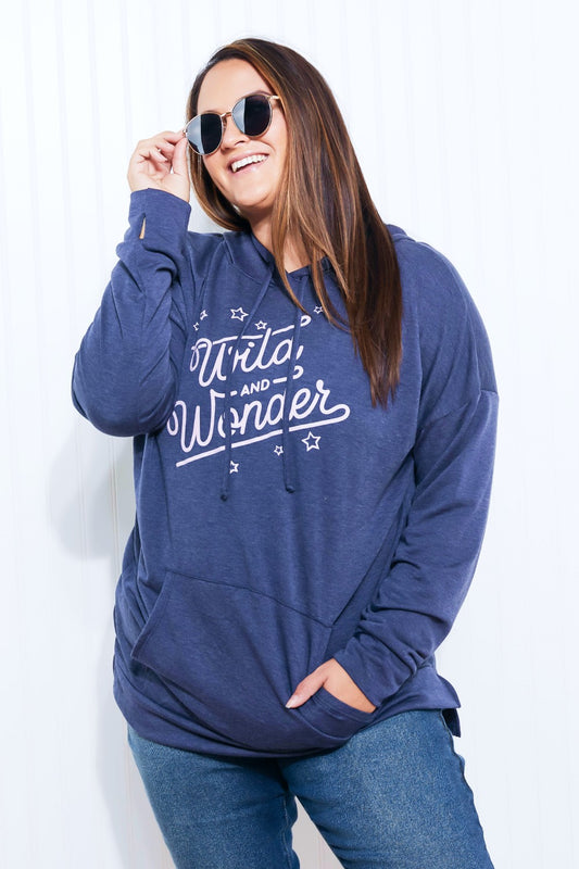 Sew In Love Wild and Wonder Full Size Graphic Hoodie