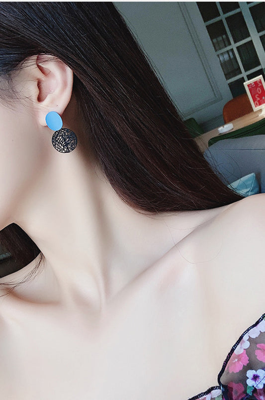 Abstract Hollow Out Earrings