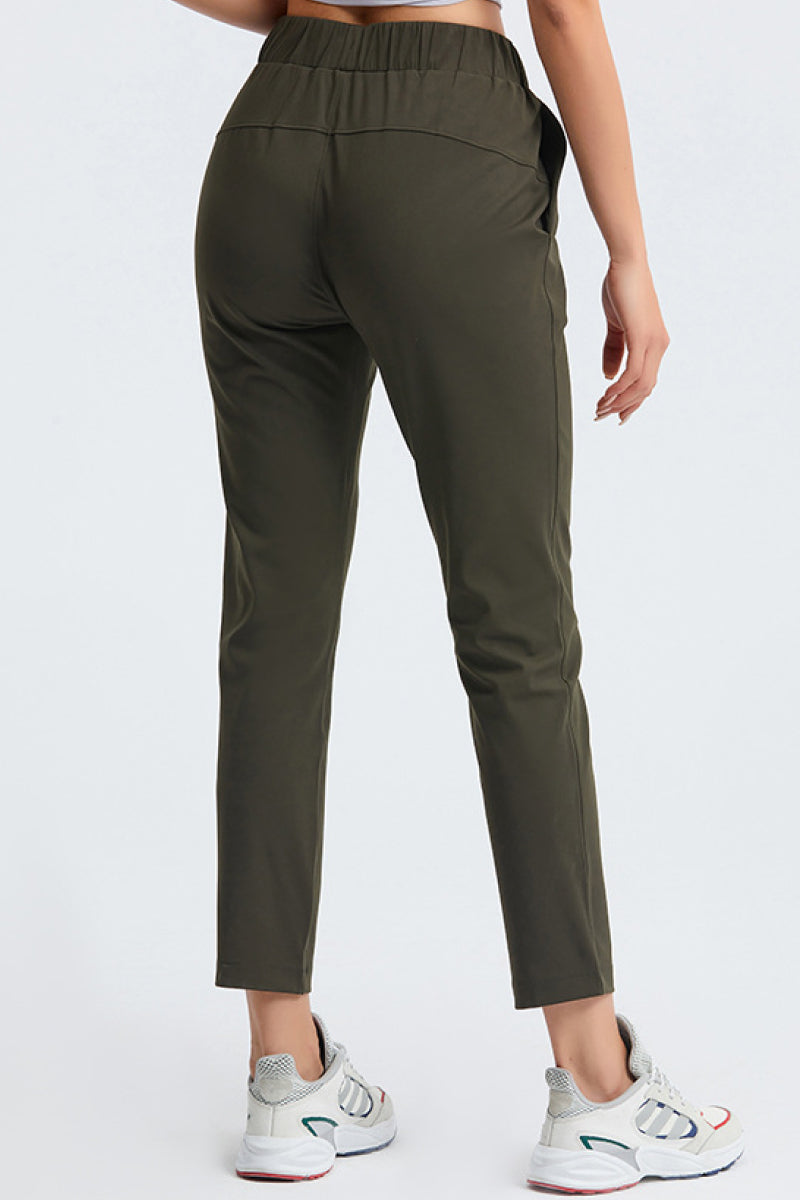 Ankle Cut Active Trousers