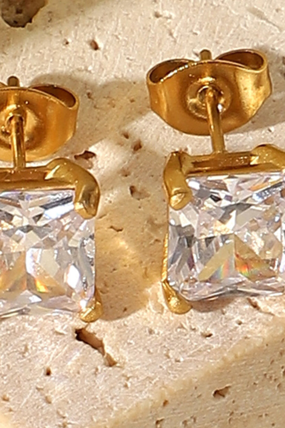 Cubic Zirconia Stud Earrings