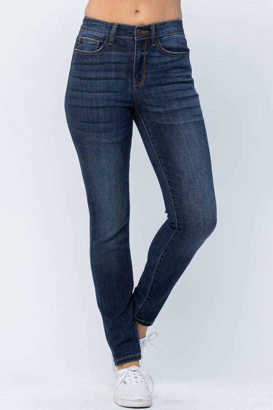 Judy Blue Full Size  Ankle-Length Pocketed Jeans