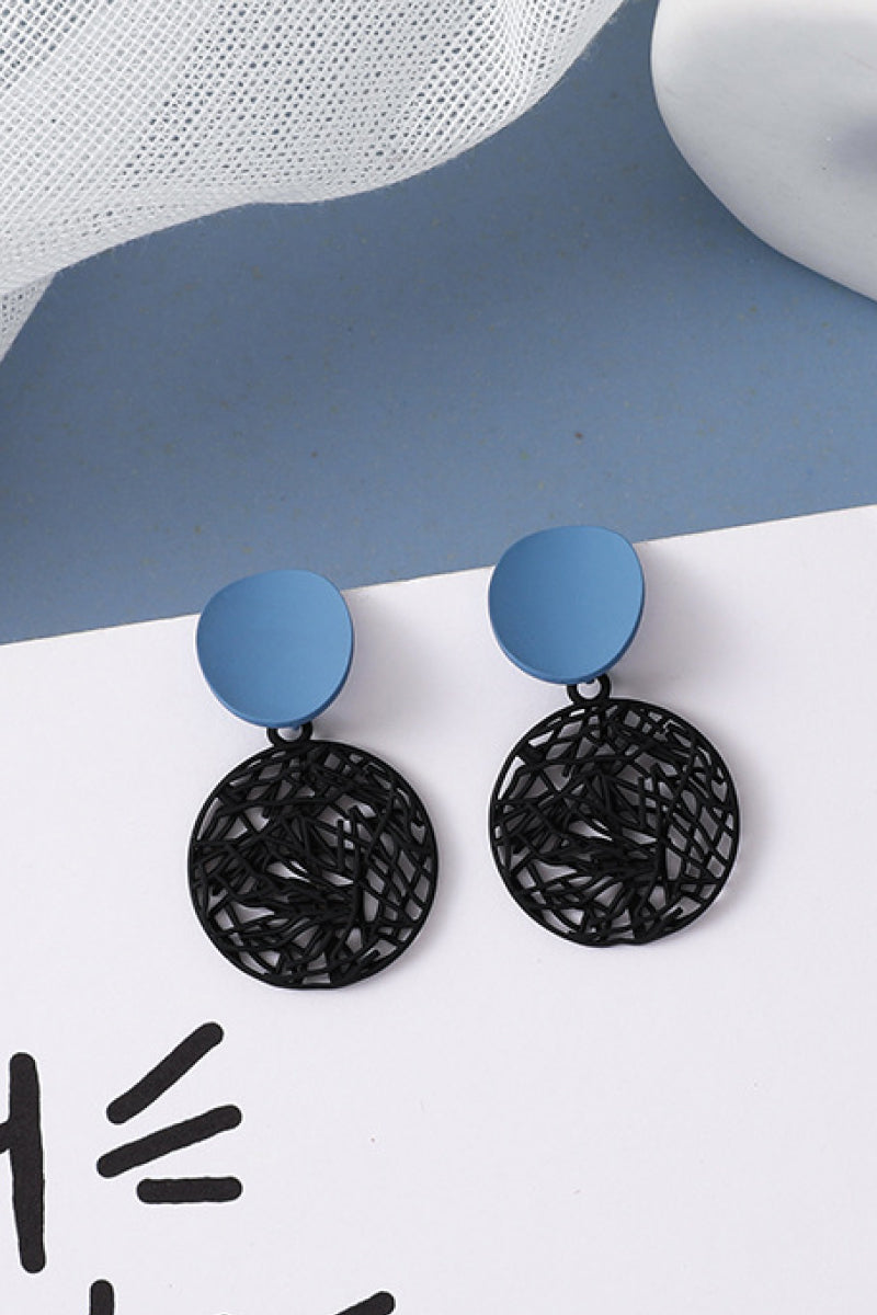 Abstract Hollow Out Earrings