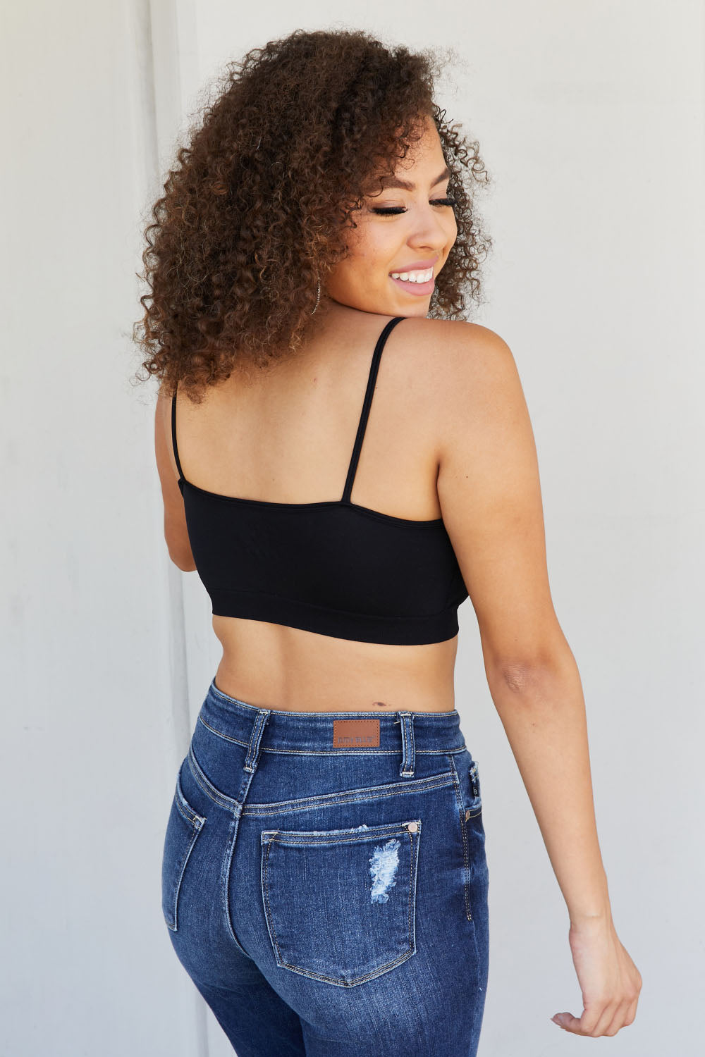 Zenana Weekend Ready Full Size Strappy Bralette