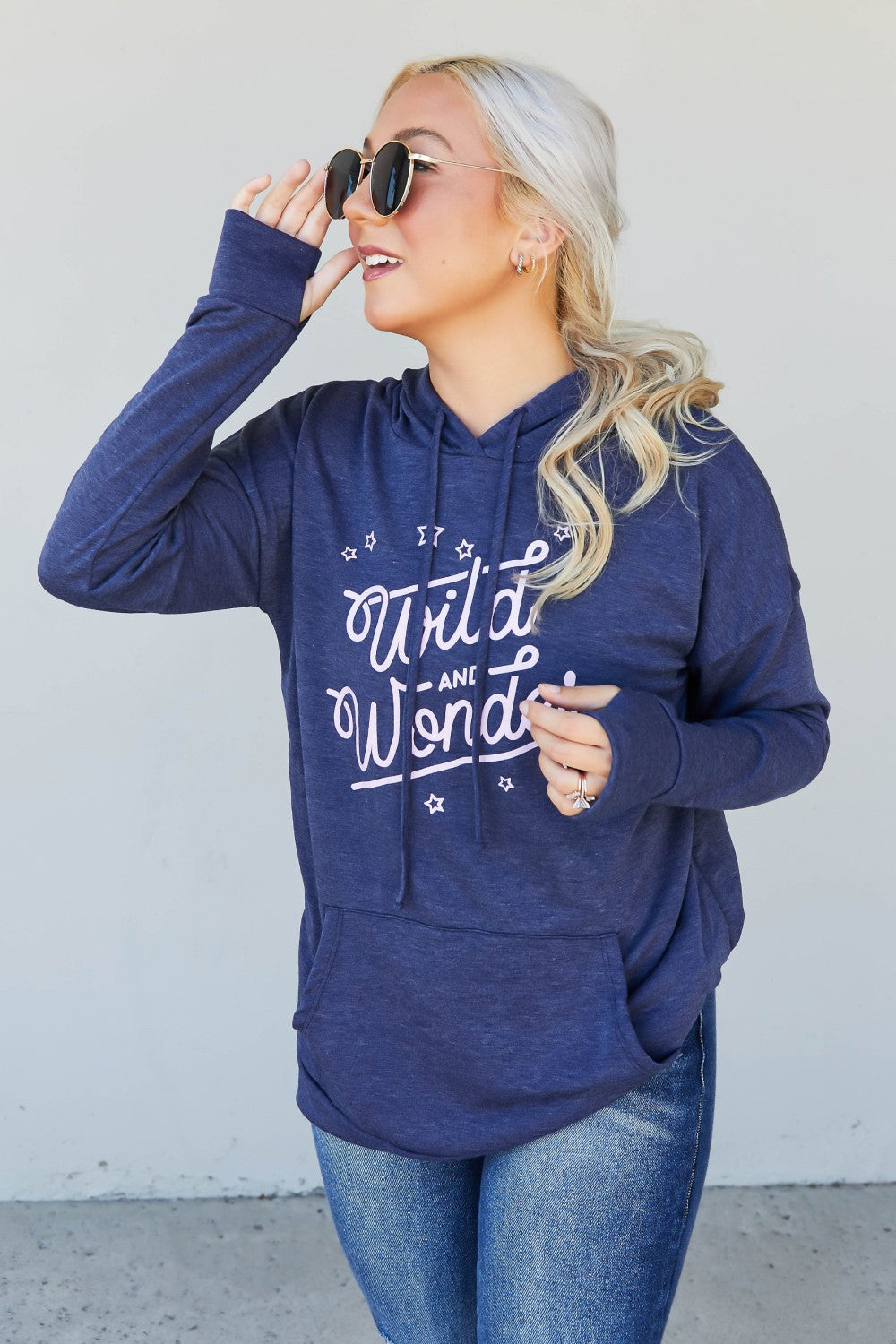 Sew In Love Wild and Wonder Full Size Graphic Hoodie