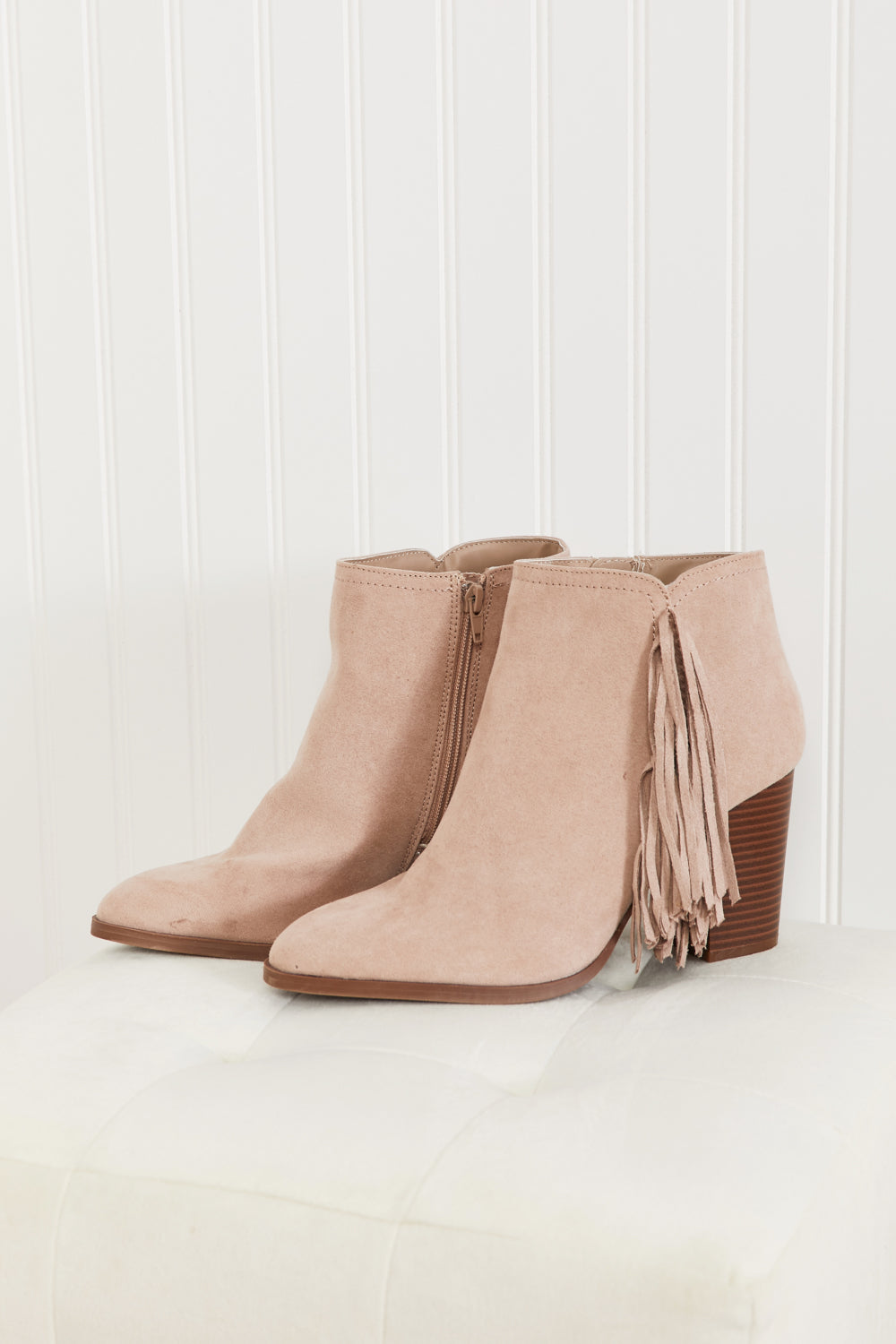 East Lion Corp It's Always Been You Tassel Detail Booties