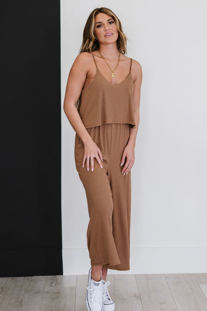 Zenana Still Into You Full Size Run Ribbed Jumpsuit