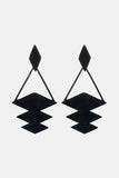 Sharp Thinker Geometric Drop Earrings