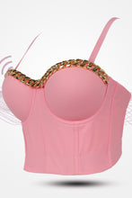 Load image into Gallery viewer, Chain Trim Bustier
