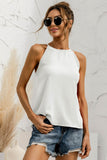 Keyhole Round Neck Tank