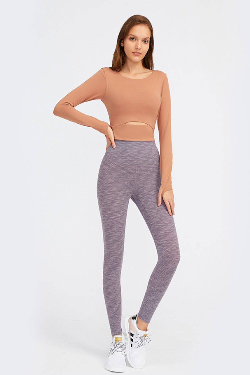 High Waist Pocketed Yoga Leggings