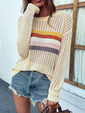 Striped Long Sleeve Sweater