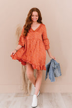 Load image into Gallery viewer, Jodifl Curtain Call Full Size Run Dotted Babydoll Dress
