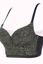 Load image into Gallery viewer, All-Over Rhinestone Bustier
