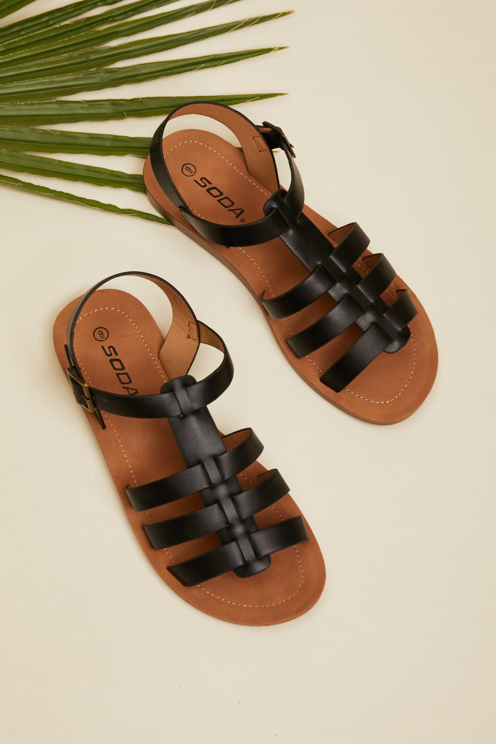 SODA Stand By Me Gladiator Sandals