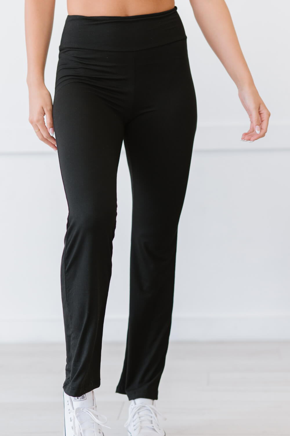 Zenana Best Shot Full Size High-Waist Flare Yoga Pants