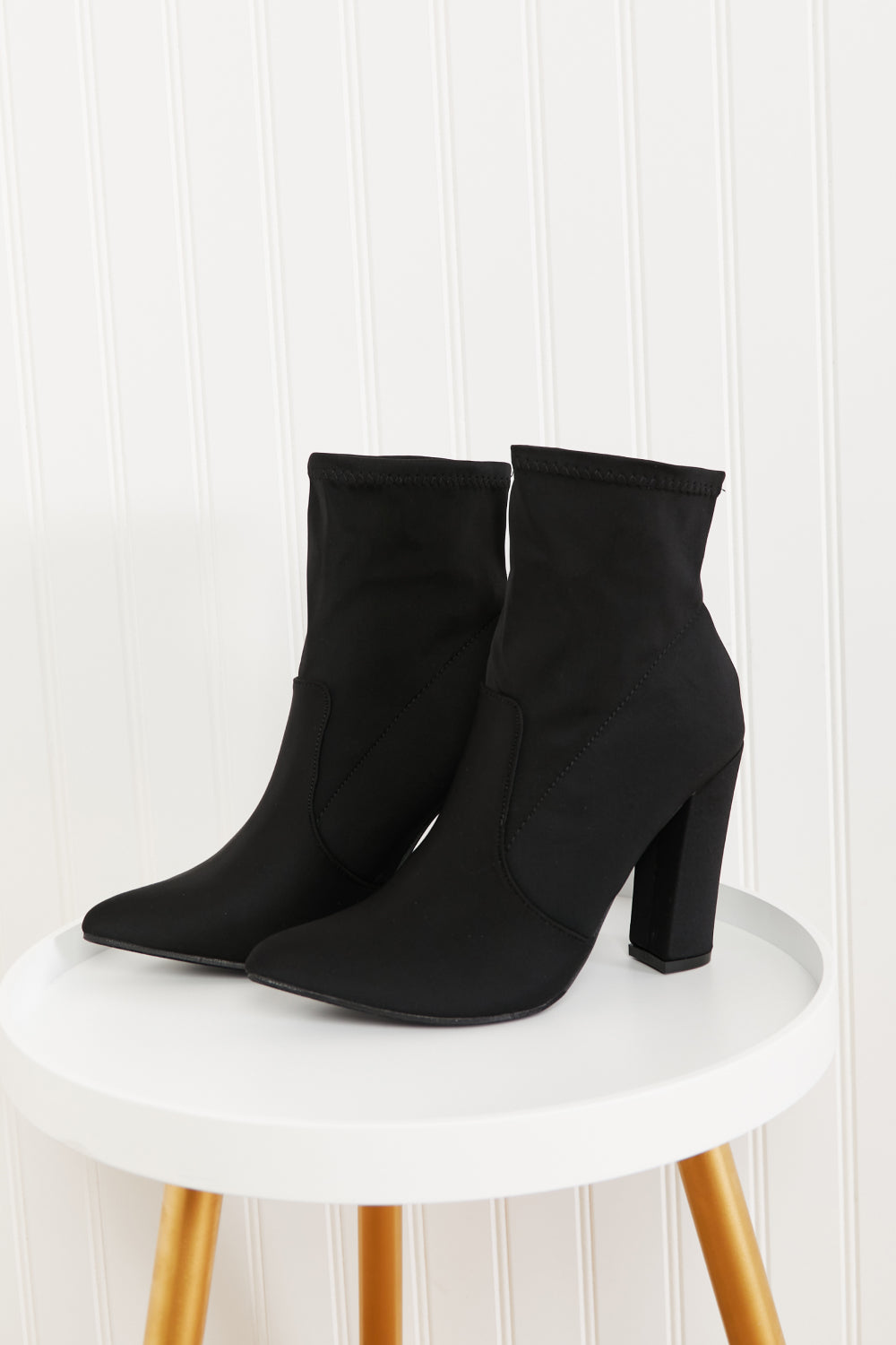 WeeBoo West End Pointed Toe Heeled Booties